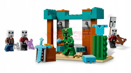 LEGO MINECRAFT 21267 Pustynny patrol złosadników, zestaw klocków +7 lat