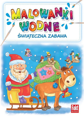 Świąteczna zabawa. Malowanki wodne