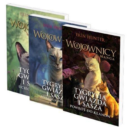 Pakiet: Wojownicy. Tygrysia gwiazda.. - Trylogia