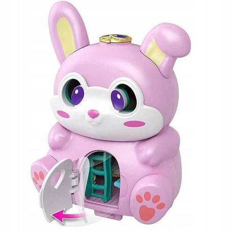 Lalka Polly Pocket domek z laleczką króliczek GTM60