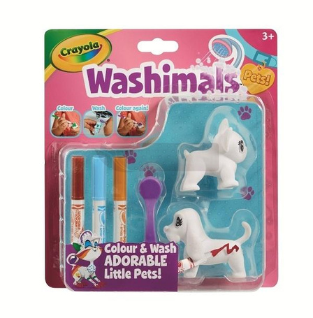 Washimals Psy CRAYOLA