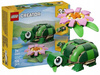 KLOCKI LEGO CREATOR 31377 Żółw i kwiat lilii wodnej, zestaw klocków +7 lat