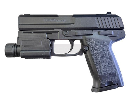 Pistolet z lasetem na kulki plastikowe