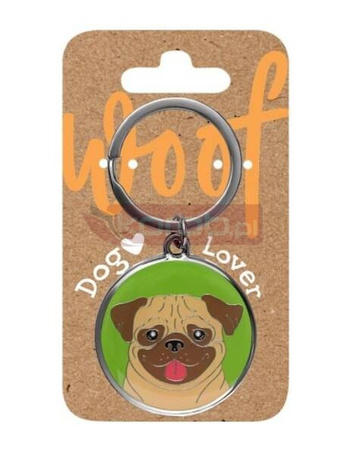 Brelok dla psiarzy - mops