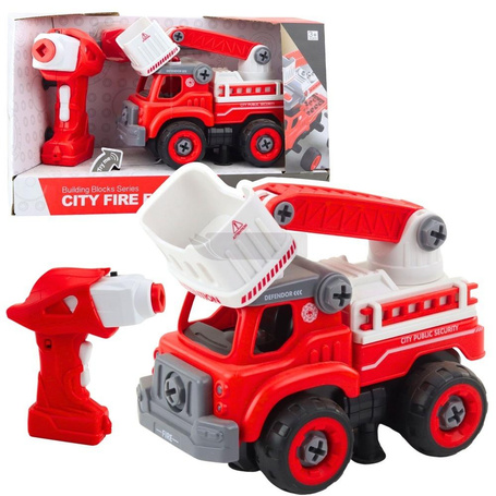 Wóz strażacki R/C do skręcania