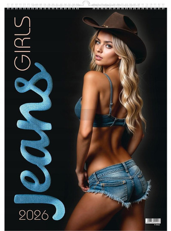 Kalendarz 2026 wieloplanszowy jeans girls
