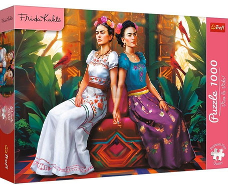 Puzzle 1000 Frida Kahlo: Dwa oblicza TREFL