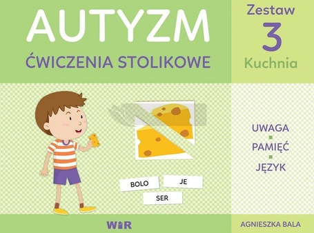 Autyzm ćwiczenia stolikowe. Zestaw kuchnia