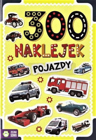300 naklejek. Pojazdy
