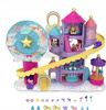 LALKA POLLY POCKET TĘCZOWY PARK ROZRYWKI, zestaw do zabawy dla dzieci +4 l HBT13