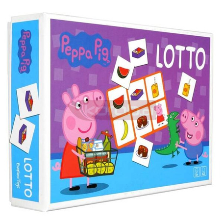 Lotto dla dzieci Świnka Peppa