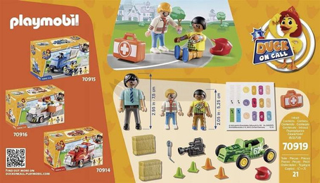 PLAYMOBIL Duck On Call 70919 Akcja ratunkowa