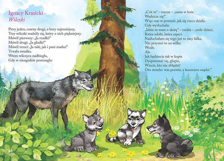 Wiersze dla dzieci kolor TW okleina GREG