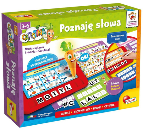Carotina poznaję słowa