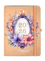 Kalendarz 2026 A5 Kraft TNS Lustro