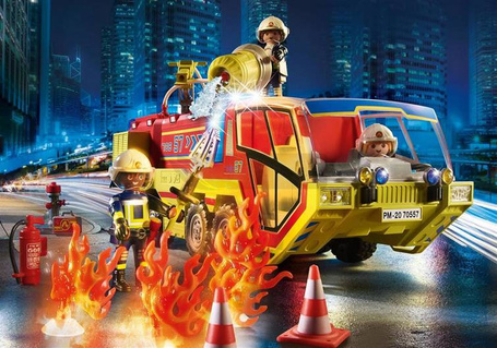 Playmobil City Action 70557 Akcja straży pożarnej z pojazdem