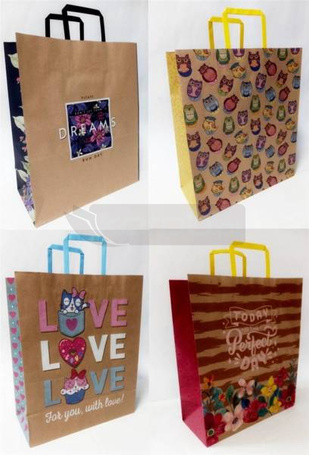 Torebka kolor KRAFT 320x380x150
