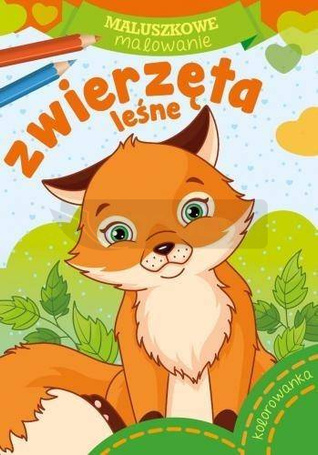 Maluszkowe malowanie. Zwierzęta leśne