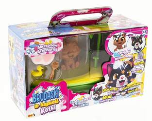 Brudaski w kąpieli Kotki - Tytus z wanną