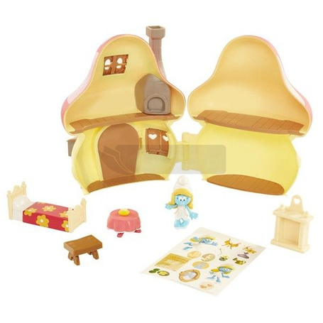 Smerfy domek zestaw z figurką miks