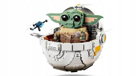 LEGO STAR WARS 75403 GROGU W WÓZKU, zestaw klocków dla dzieci +10