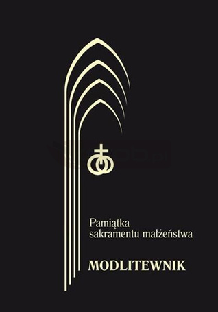 Pamiątka sakramentu małżeństwa czarny
