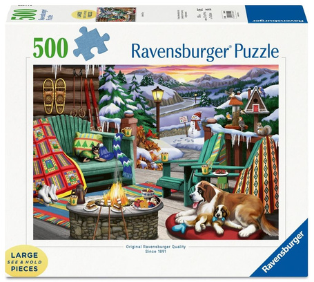 Puzzle 2D: Zimowy klimat 500el