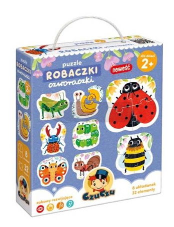 Puzzle Robaczki czworaczki