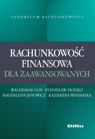 Rachunkowość finansowa dla zaawansowanych