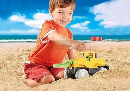 Playmobil 70064 Samochód z wiertłem do piasku