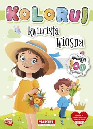 Koloruj. Kwiecista wiosna