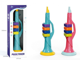 Trąbka 34x9,7x9,7cm MIX