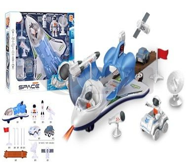 Statek kosmiczny ze światłem i dźwiękiem