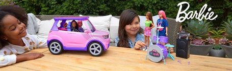 Lalka Barbie Big Auto Koncertowa scena GYJ25