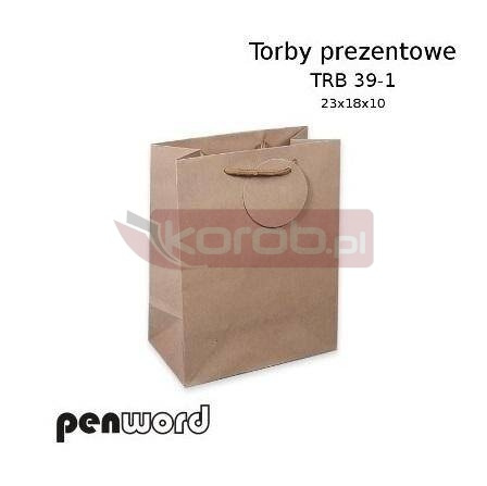 Torebka prezentowa craft 23x18x10cm