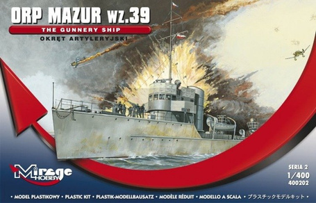 ORP Mazur wz.39 Okręt artyleryjski