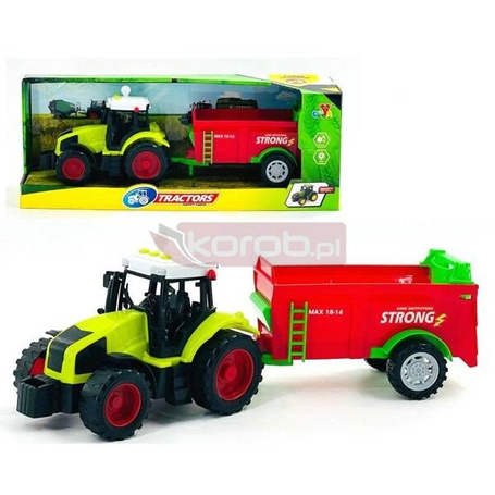 Traktor ze światłem i dźwiękiem