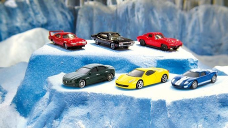 Hot Wheels Samochodziki Szybcy i wściekli Trzypak Ast.