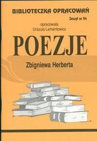 Biblioteczka opracowań nr 054 Poezje Herberta