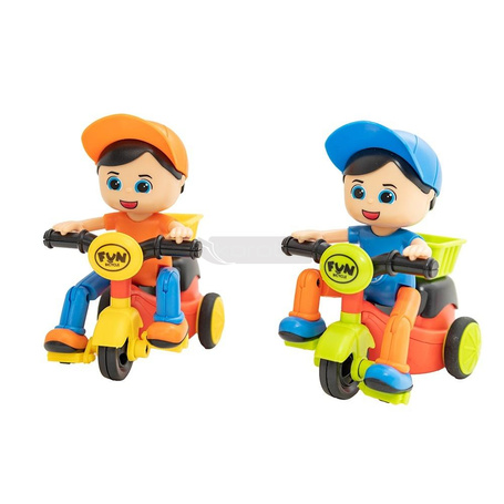 Chłopczyk na rowerku pojazd dla malucha mix