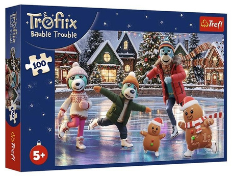 Puzzle 100 Bert w bombkach