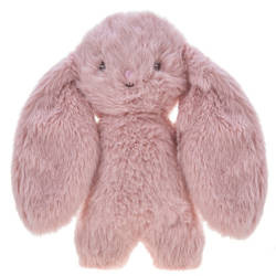 Maskotka Królik Mimi 25 cm pudrowy róż