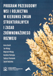Program przebudowy wsi i rolnictwa w kierunku zmia
