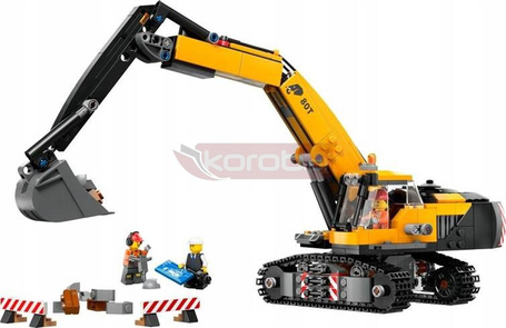 LEGO CITY 60420 ŻÓŁTA KOPARKA