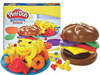 PLAY DOH CLAY CIASTOLINA ZESTAW KUCHENNE KREACJE Burger z frytkami E5472