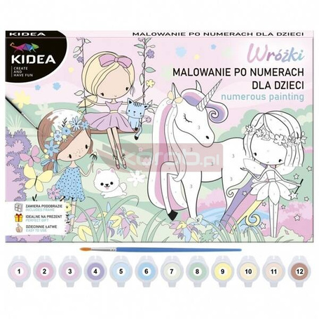 Obraz malowanie po numerach - Wróżki KIDEA