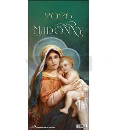 Kalendarz 2026 ścienny Madonny