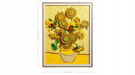 LEGO ART 31215 SŁONECZNIKI VINCENTA VAN GOGHA zestaw klocków 18+