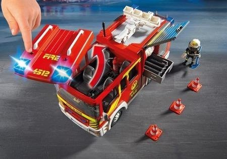 PLAYMOBIL 5363 Samochód strażacki ze światłem i dźwiękiem