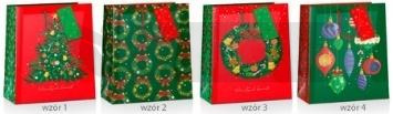 Torba prezentowa Boże Narodzenie 18x10x23cm MIX